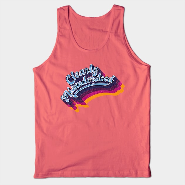 Clearly Misunderstood Tank Top by BOEC Gear